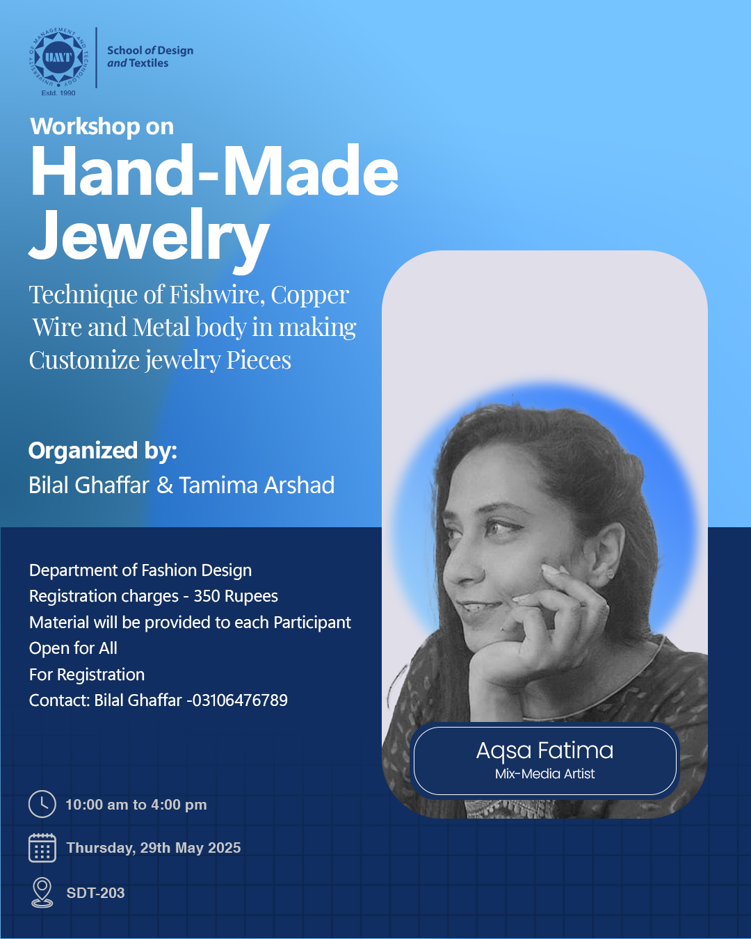 Workshop on Hand-Made Jewelry