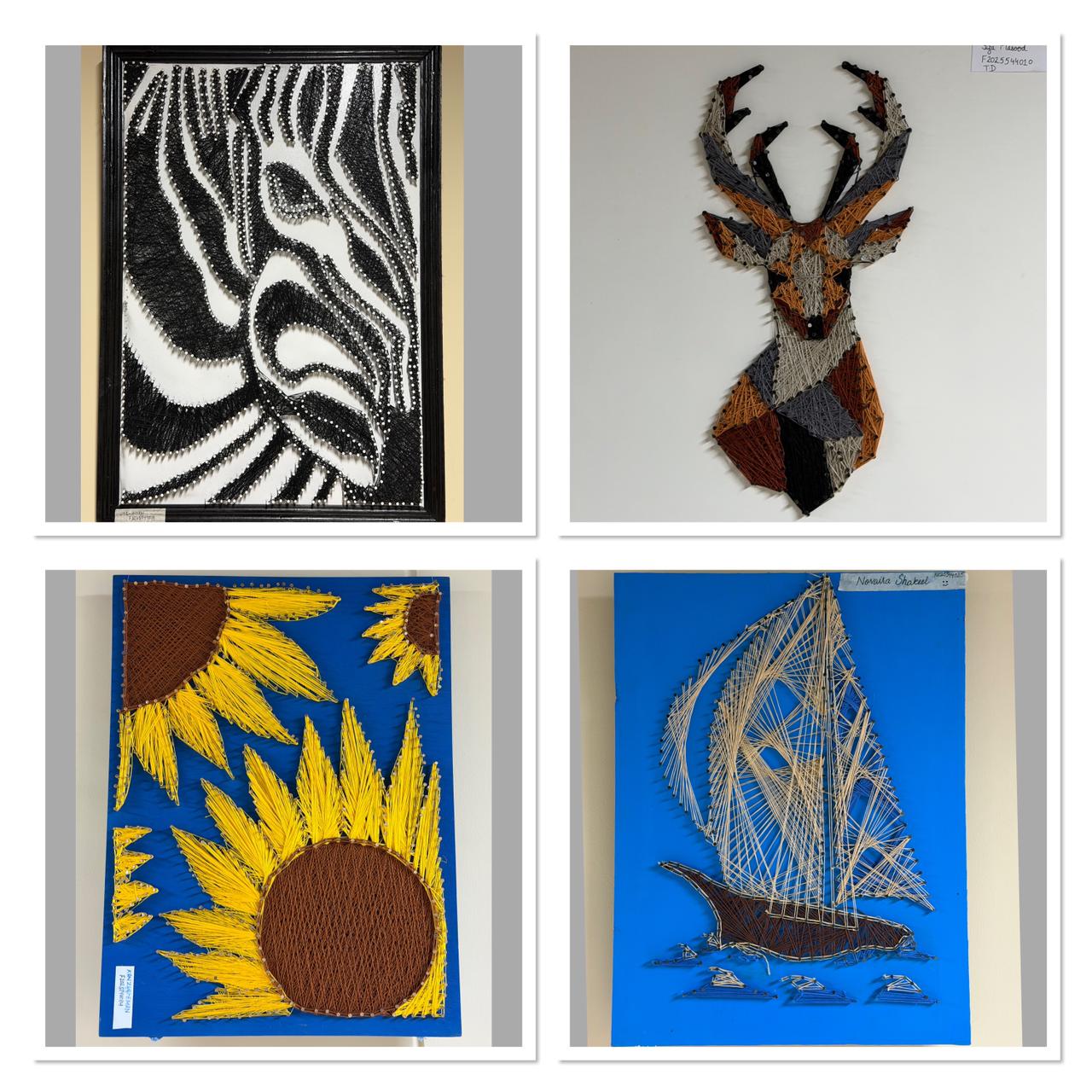 String Art Display of BSTD